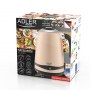 Adler | Kettle | AD 1295 | Electric | 2200 W | 1.7 L | Stainless steel | 360° rotational base | Golden - 8